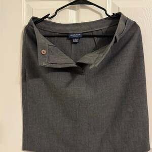 Ann Taylor The Pencil Skirt in Bi-Stretch - Dark Grey